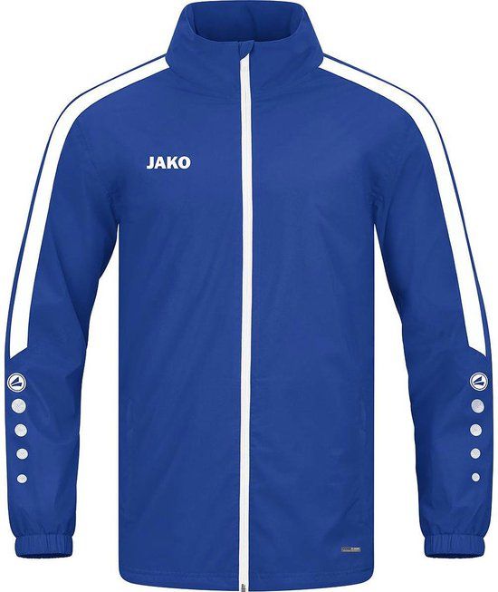 Jako Power Regenjas Kinderen - Royal | Maat: 128