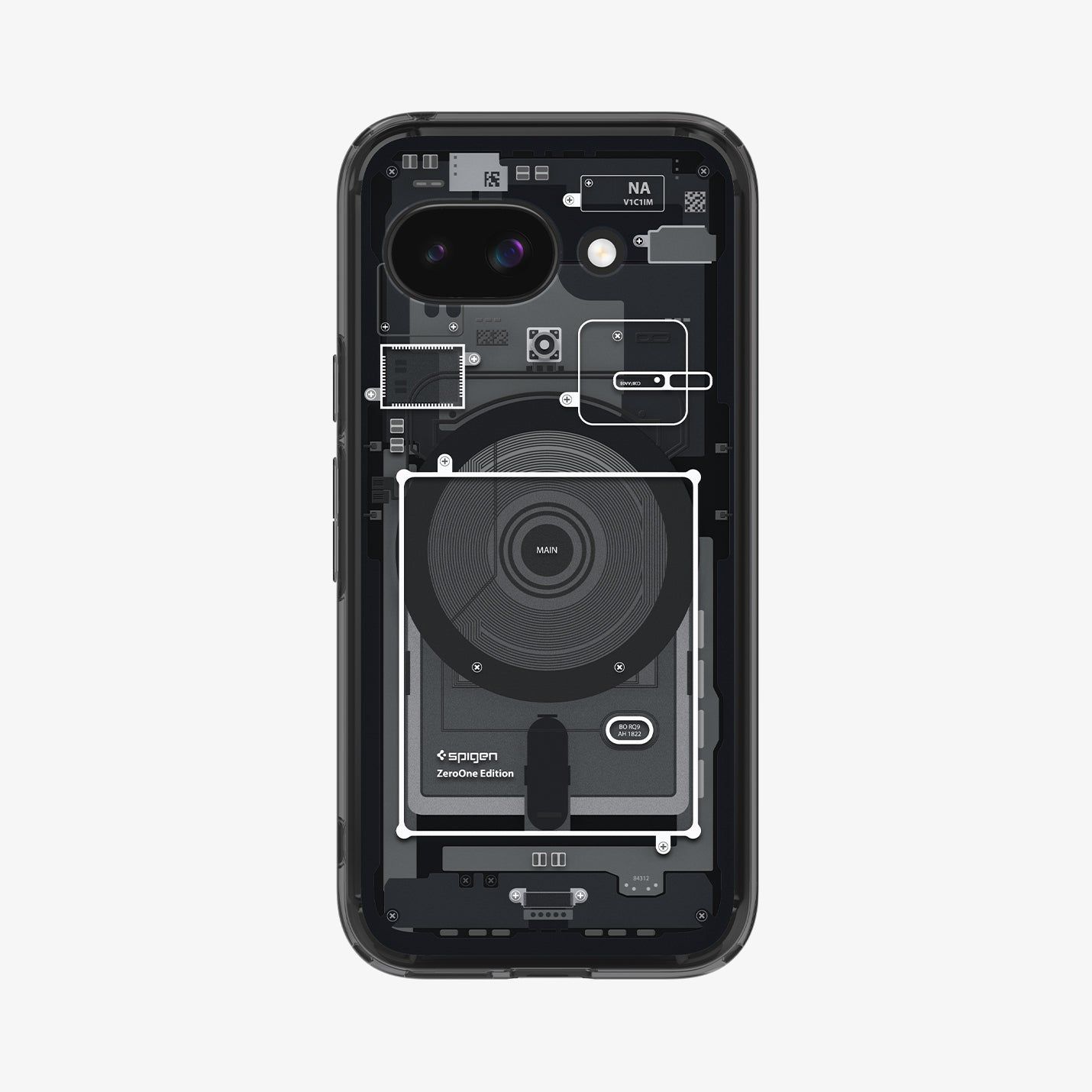 Spigen Ultra Hybrid Zero One (MagFit) Case for Google Pixel 9a - Black