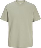 JACK&JONES JORMONTAUK TEXTURE TEE SS CN Heren T-shirts Seagrass XL