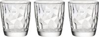 Bormioli Rocco Tumbler waterglazen - 6x stuks - 305 ml - transparant - glas - Diamond