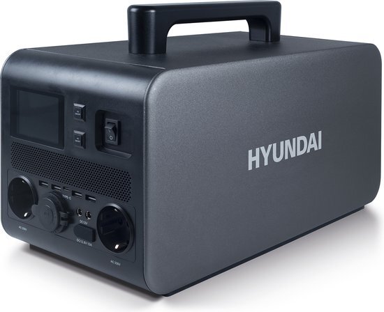 Hyundai Hyundai Power Station 1500W - draagbare en oplaadbare generator / aggregaat met 10,8V - 137,5Ah Li-Ion batterij