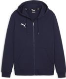 PUMA teamGOAL Casuals sweatshirt met capuchon en capuchon voor heren, pullover 658595 marineblauw