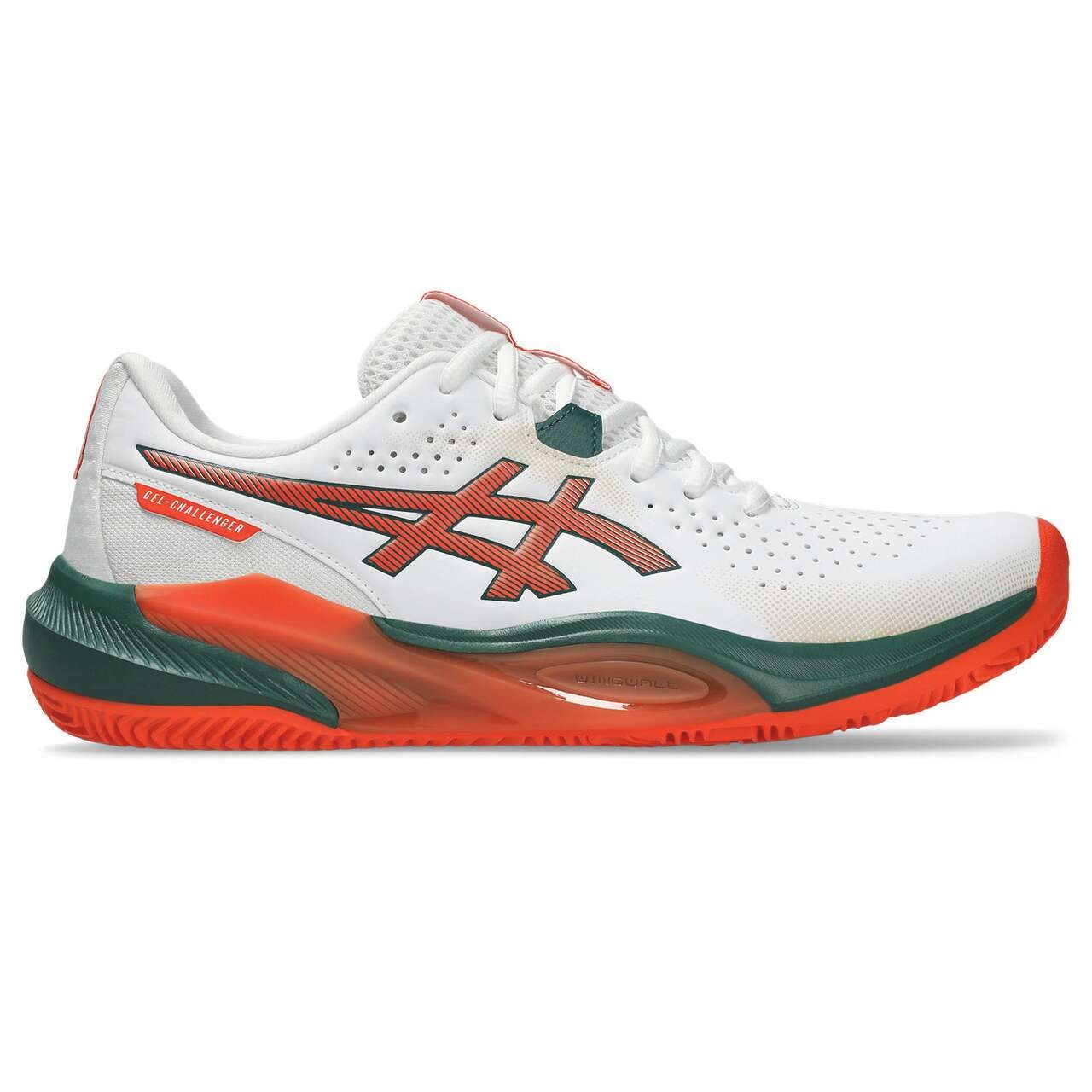 ASICS GEL CHALLENGER 15 Padel White/Orange FW26