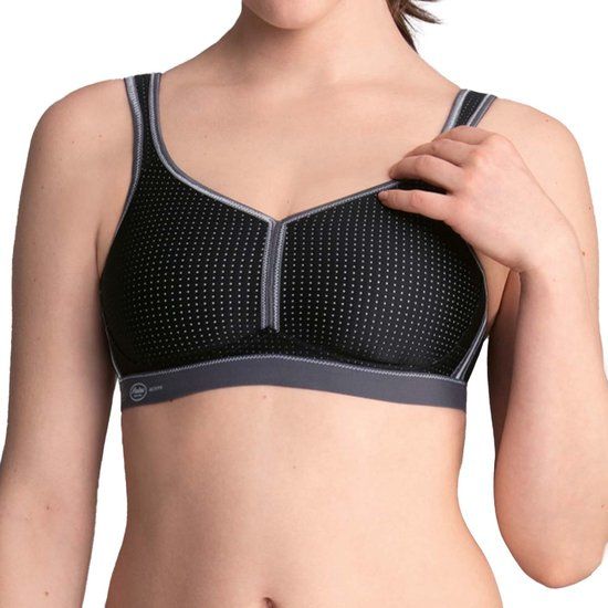Anita Active Sport Bra - Black/Anthracite - EU 75B