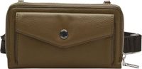 s.Oliver Portemonnee Telefoontasje Wallet / Crossover Bag Green Kaki