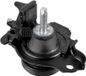 METZGER support moteur, droit, avec palier hydraulique, adapté pour HONDA JAZZ