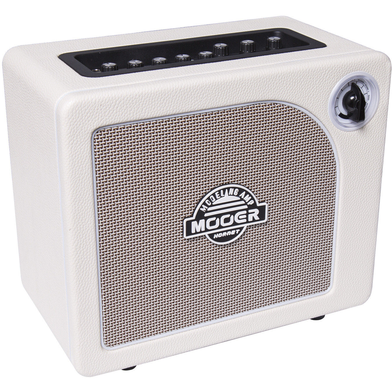 Mooer Hornet White modeling gitaarversterker combo 15W