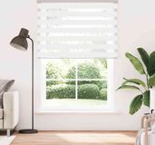 Maison Exclusive - Store double, blanc, 165x200 cm