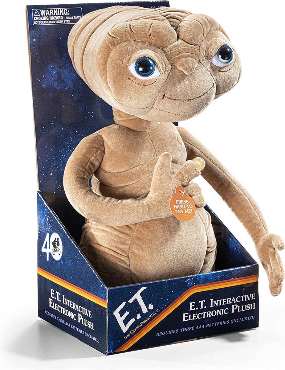 Noble Collection E.T. Interactive Electronic Plush
