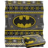BATMAN Silky Touch Super Zachte Sprei Deken, 152 x 127 cm
