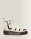 Dr. Martens Clarissa II Pisa Sandales à plateforme en cuir avec bride en crème, taille : 42