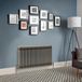 Radiateur Windsor Style Fonte Rétro Horizontal – Métal Brut Laqué – 60 x 101 cm