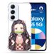 Cokitec Samsung Galaxy A55 5G Manga Demon Slayer Nezuko Versterkte hoes