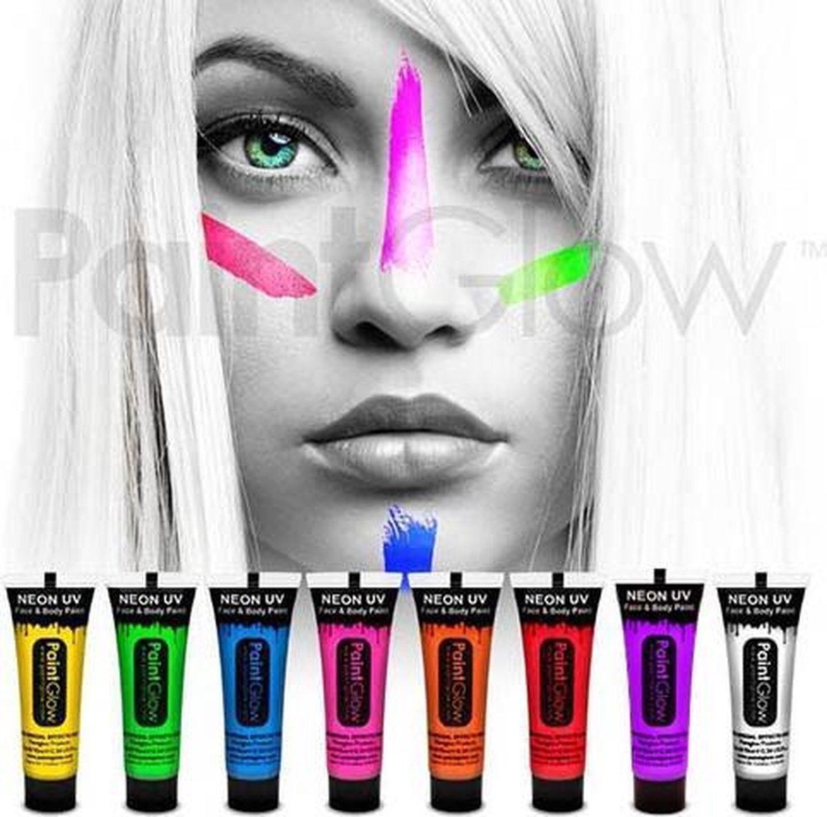 PaintGlow | UV neon face & body paint