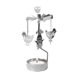 Pluto Design Mobile Renard et Père Noël Argent