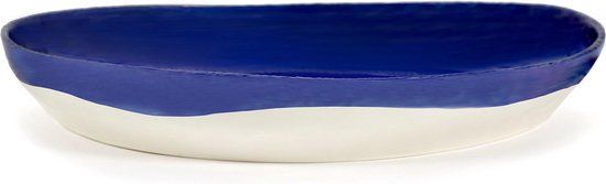 Serax Feast By Ottolenghi Serveerschaal Ø36cm Dark Blue White - Keramiek - Rond