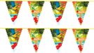 Merkloos / Sans marque Boland Bv Hawaii thema feest vlaggenlijn - 2x - 6 meter - Slingers - Tropische decoratie feestartikelen