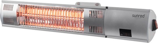 OutTrade Gouden buis WMGT13S wand terrasverwarmer - Zilver