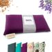 Sakito Bouillotte pour micro-ondes (25 x 12 cm), coussin chauffant naturel pour douleurs menstruelles, usage chaud ou froid, haute isolation thermique, parfum lavande