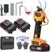 Merkloos Professionele Lithium Elektrische Snoeischaar voor Tuinieren - Accu Snoeigereedschap tot 40 mm