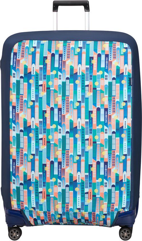 Samsonite kofferhoes - Foldable luggage cover XL Cityprint