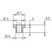 ASSMANN WSW V5815 Isolatiebus 1 stuk(s) Buitendiameter: 7 mm, 4 mm Binnendiameter: 3 mm