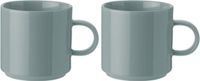 Merkloos / Sans marque Stelton Em77 Beker Dustygreen 2 Stuks