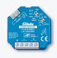 Eltako EUD61NPN-UC - Dimmer - Wit, Blauw