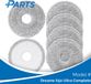 Dreame X50 Ultra Complete Dweilpads (6 Stuks, Plus.Parts® alternatief voor RMP8)