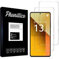 Phonillico® Xiaomi Redmi Note 13 5G Gehard Glas (2 Stuks)