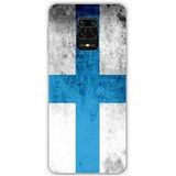 Marseille-vlag Siliconen hoesje compatibel met Xiaomi Redmi Note 9 Pro