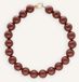 BONNIE STUDIOS Wilma Necklace Sieraden Dames - Bruin - Kunststof