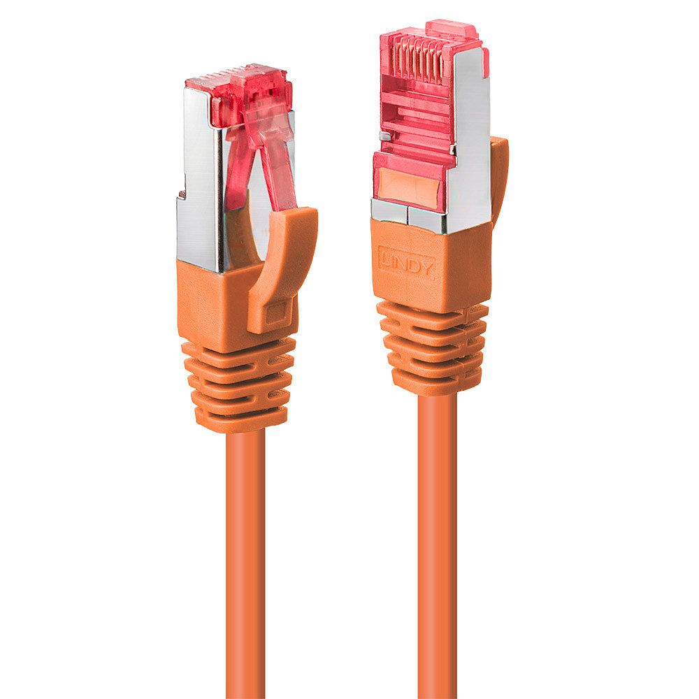 Lindy 47810 Netwerkkabel Oranje 3 m Cat6 S/FTP