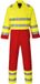 Portwest Bizflame Work Hi-Vis Overall FR90 - Geel - S