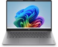 HP OmniBook 3 Laptop Next Gen AI 14-hz0914ndx Copilot+ PC Snapdragon X1-26-100 35,6 cm (14") 2K 16 GB LPDDR5x-SDRAM 512 GB SSD Wi-Fi 6E (802.11ax) Windows 11 Home Zilver