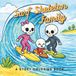 Surf Skeleton Family: Cute & Cozy Stress Relief Coloring Book