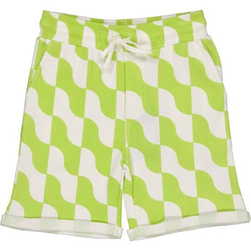 QPI regular waist sweatshort groen