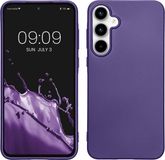kwmobile telefoonhoesje geschikt voor Samsung Galaxy A55 5G - Back cover in metallic blauwpaars