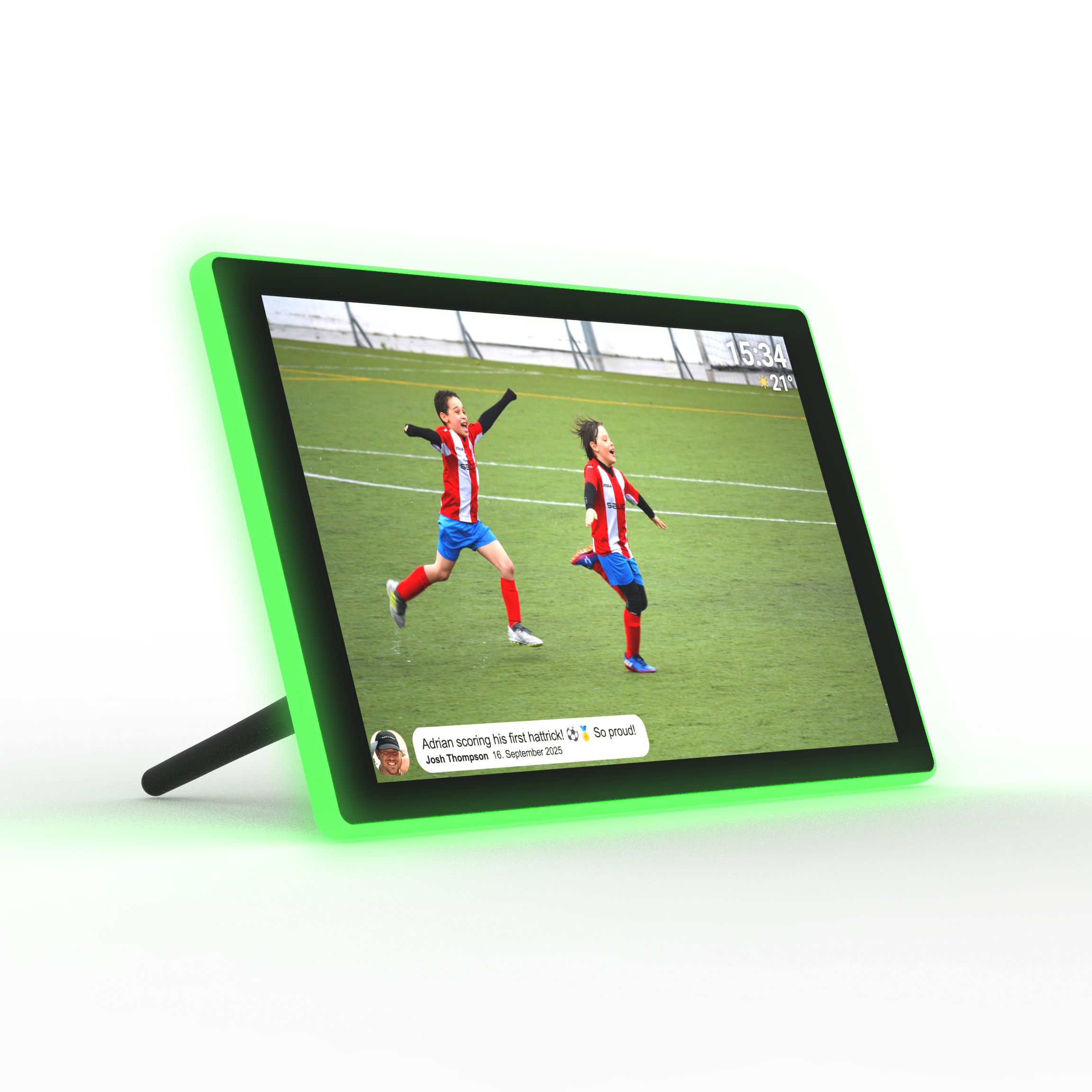Denver PFF-1082 Digitale Fotolijst 10.1 inch - Touchscreen - WiFi - 16GB - Zwart