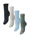 PIECES Pcsebby Lot de 4 paires de chaussettes longues à paillettes Noos Bc