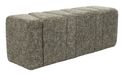 ZILT Bankje Dany Chenille, 120cm - Groen