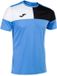 Joma Crew V T-shirt Blauw M