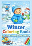 Winter Coloring Book