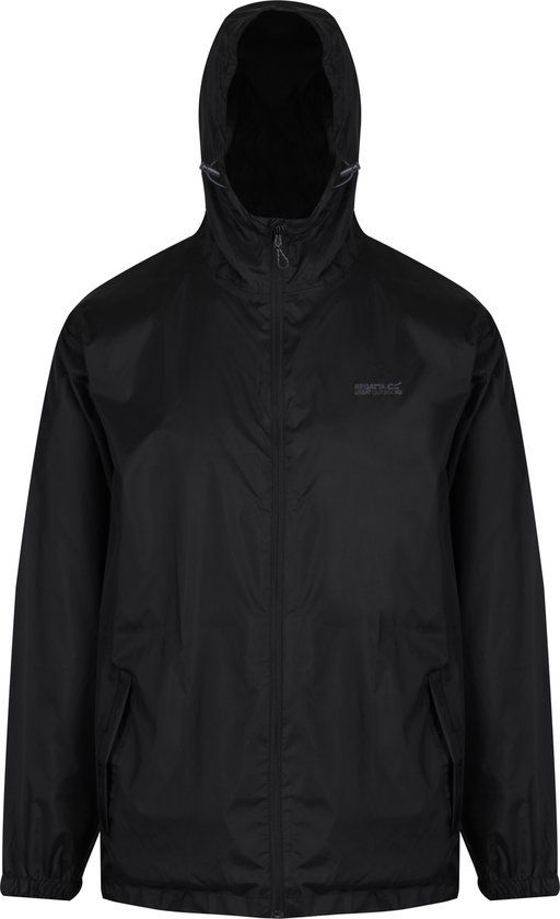 Regatta Pack-It II Regenjas - Mannen - Zwart - Maat M