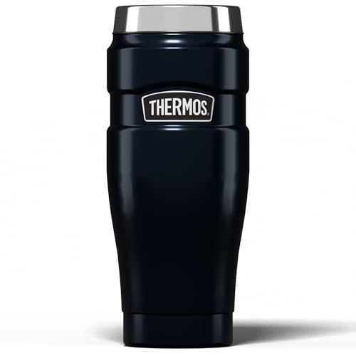 Thermos Stainless King Travel Tumbler, Midnight Blue, 470 ml