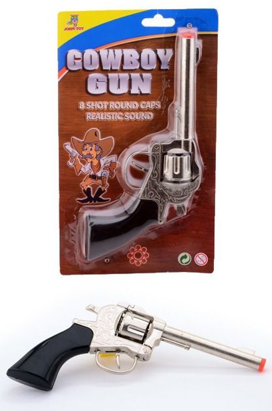 Johntoy Cowboypistool 8 schots