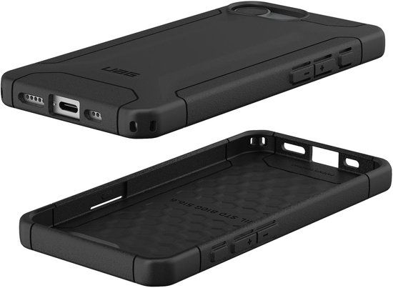 Urban Armor Gear Scout Outdoor telefoonhoes Apple iPhone 16e Zwart