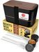 Umami Nestable Bento Box Lunchdoosset 1,5 l Zwart, Walnoot