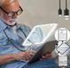 Ibenzoa® loupe d' lectura mains libres avec col de cygne flexible et éclairage LED