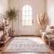 Safavieh Madison MAD798 tapijt voor woonkamer, slaapkamer of elk interieur, 122 x 183 cm, grijs/goud